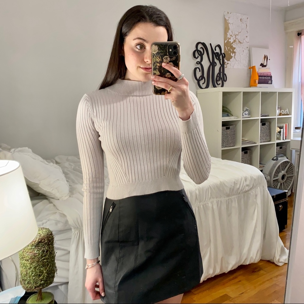 She + Sky Turtleneck